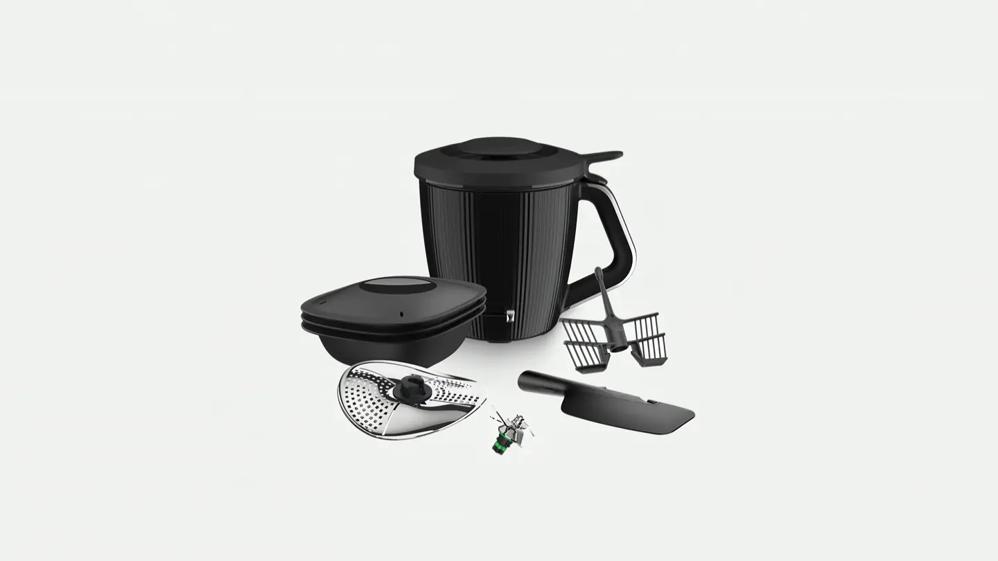 Die Einzelteile des Thermomix TM7